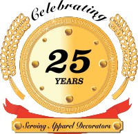 Celebrating 20 years serving apparel decorators